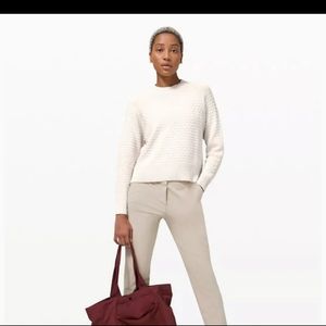 Texture Play Crew Sweater